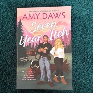 Amy Daws "Seven Year Itch" Paperback - Pink & Green Cover